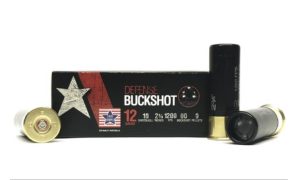 12 Gauge Stars and Stripes Defense 00 Buckshot 10rd 2-3/4" CBUCK9 - 10 Rounds