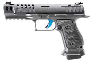 Walther Arms - Q5 Match SF Pro, 9mm, 5" Barrel, Fiber Optic Frt/Adj Rear Sights, Steel Frame, Black, 17rdMaximum