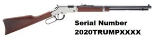 Henry H004S TRUMP Silver Boy .22 LR Trump