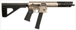 TNW ASR Pistol Dark Earth 9mm with Brace and Handguard